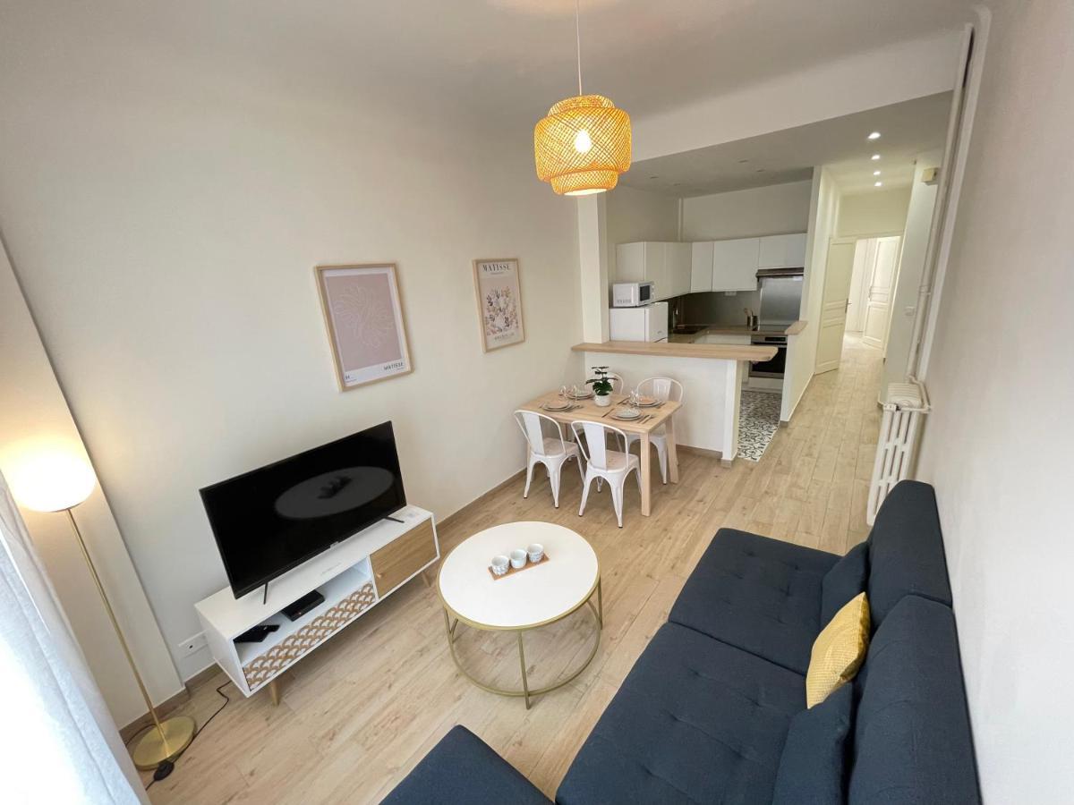 Nice Renting - Penchienatti - Spacious Apartment - 2 Bedrooms - King Bed - View Heart Of ניס מראה חיצוני תמונה